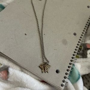 Women’s vintage butterfly necklace